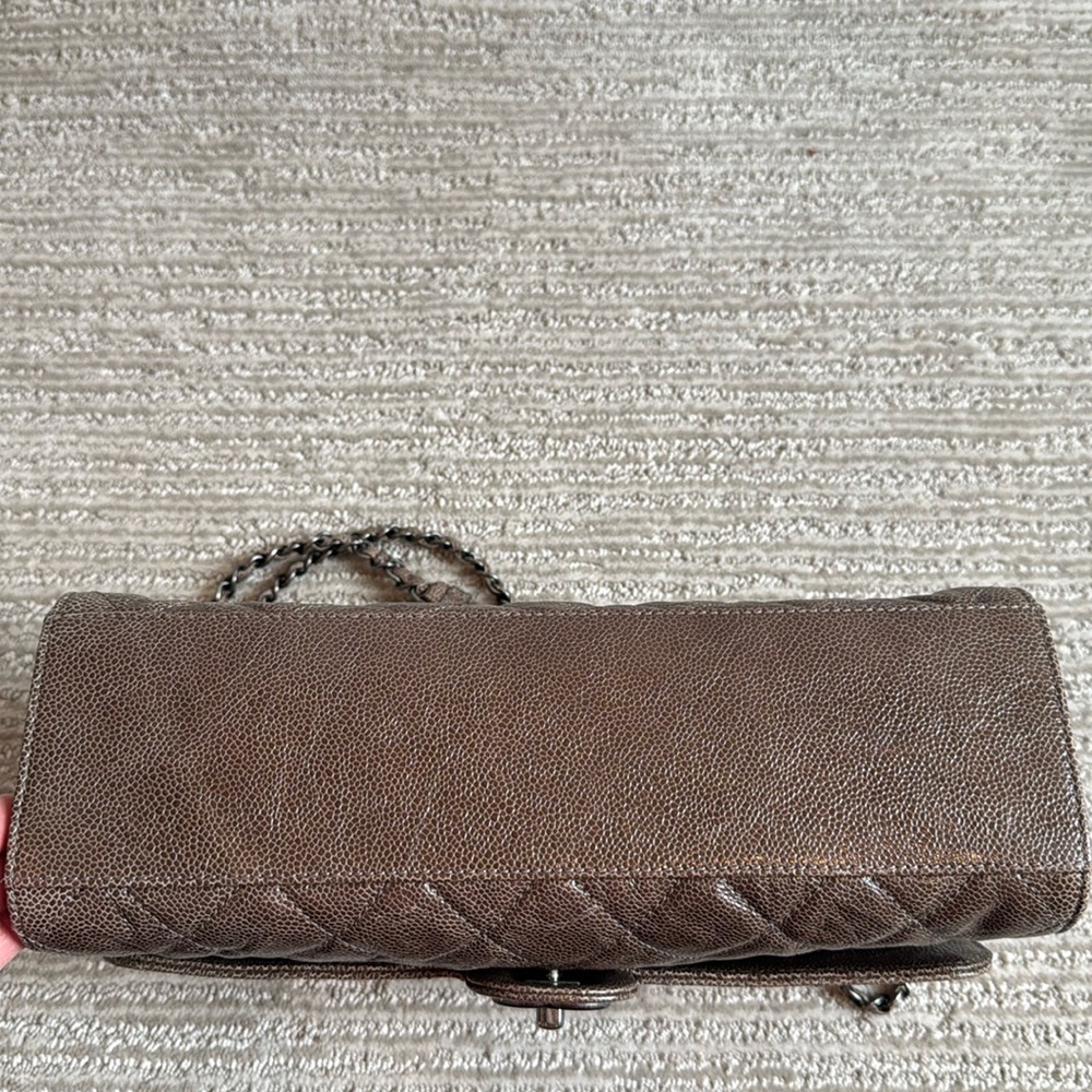 Chanel Crumpled Grained Calfskin CC Crave Flap - Picture 9 of 17